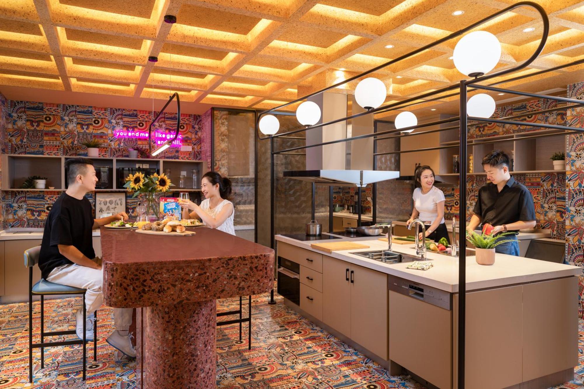 Lyf Xi'An Dayanta By Ascott Free Gym & Self-Service Free Laundry Room מראה חיצוני תמונה